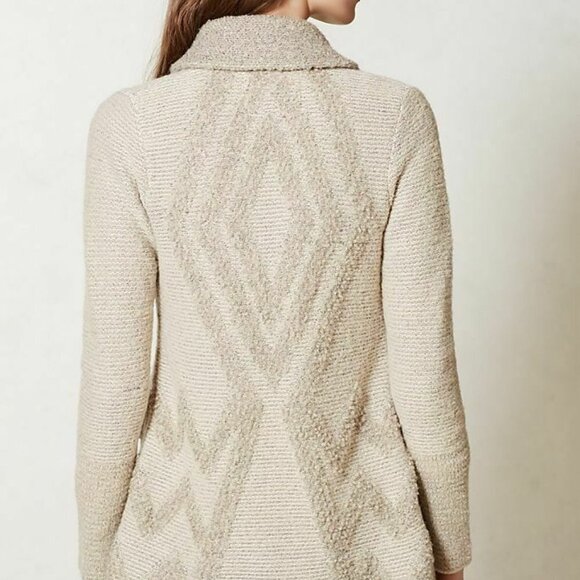 Angel Of The North M Open Long Cardigan Sweater - Picture 2 of 10